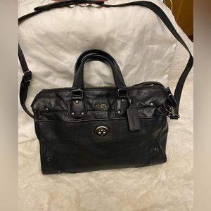 Coach handbag black purse